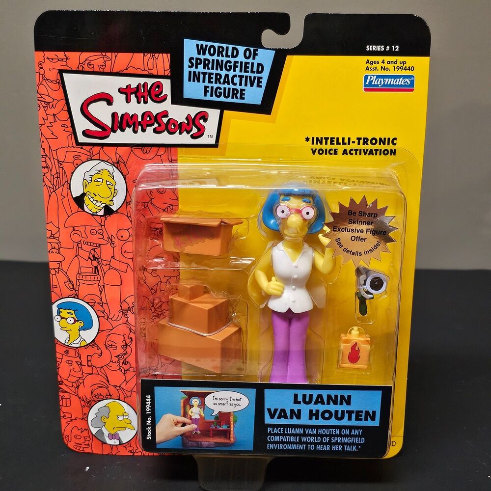 Luanne VanHouten World of Springfield Simpsons Intellitronic Figure NIP
